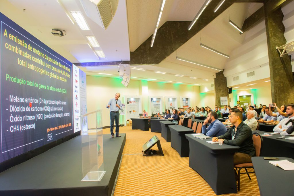 Palestra de Pietro Baruselli tratou sobre a mitigação de CO2
Divulgação GlobalGen